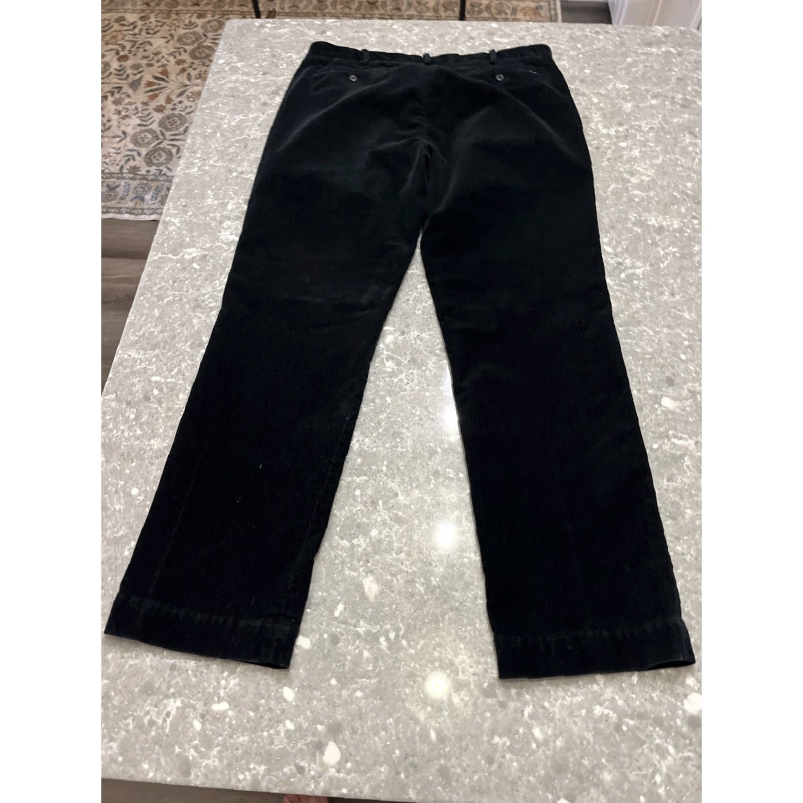 Polo Ralph Lauren Polo Ralph Lauren Pants Mens Blue Corduroy Flat Front 36x32 Regular Straight 90s Grunge Style Size US M / EU 48-50 / 2 - 8 Thumbnail