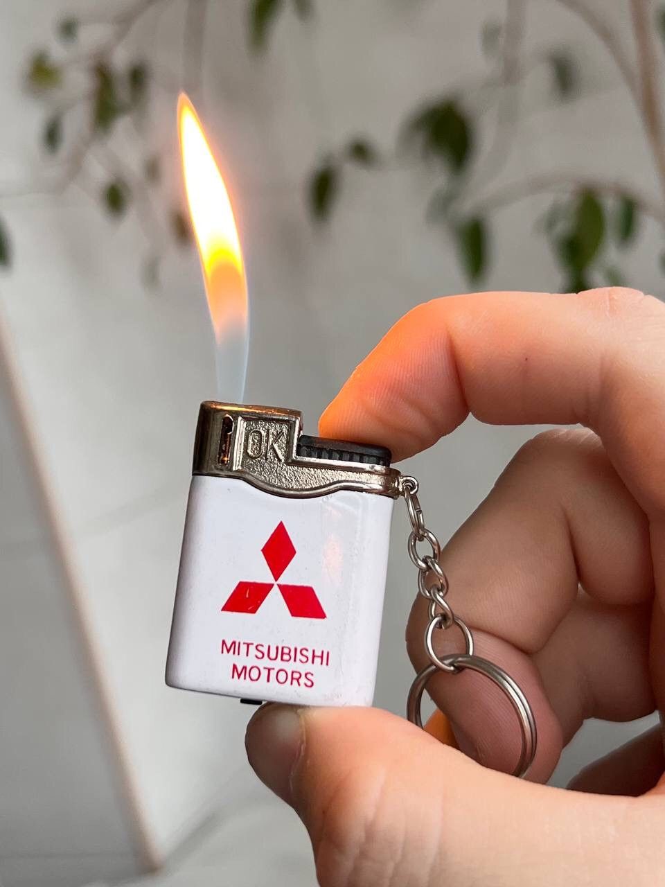 Japanese Brand × Vintage Y2K MITSUBISHI MOTORS JAPAN 90s GEOMETRIC PUNK ROCK LIGHTER Size ONE SIZE - 2 Thumbnail