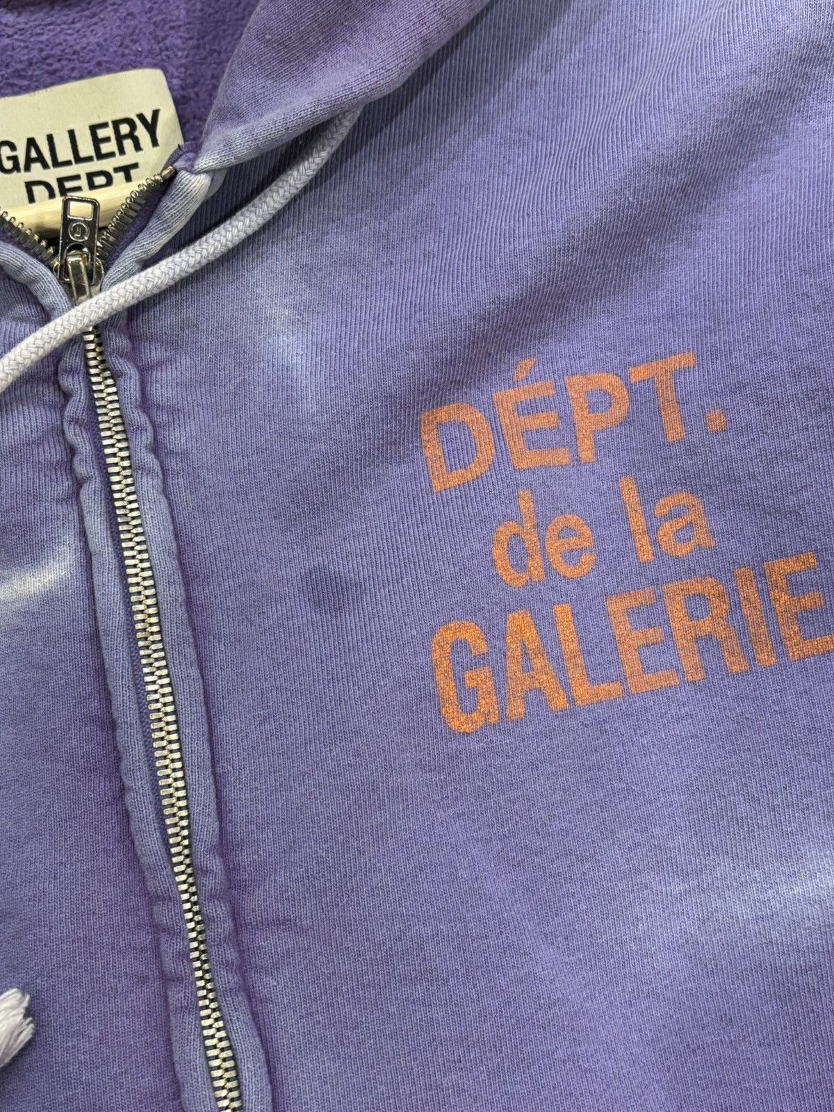 Gallery Dept. Gallery Dept. French Logo Zip Up Hoodie Size US M / EU 48-50 / 2 - 3 Thumbnail