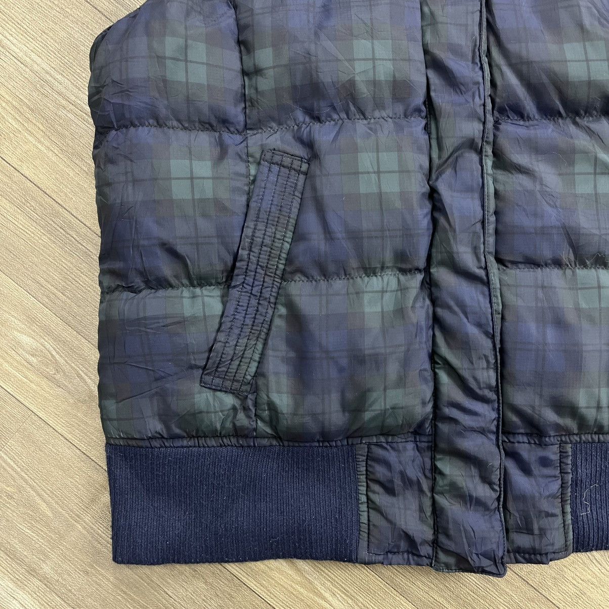 If Six Was Nine 2000s Goa Style Plaid Down Jacket Fur Vest Size US M / EU 48-50 / 2 - 5 Thumbnail