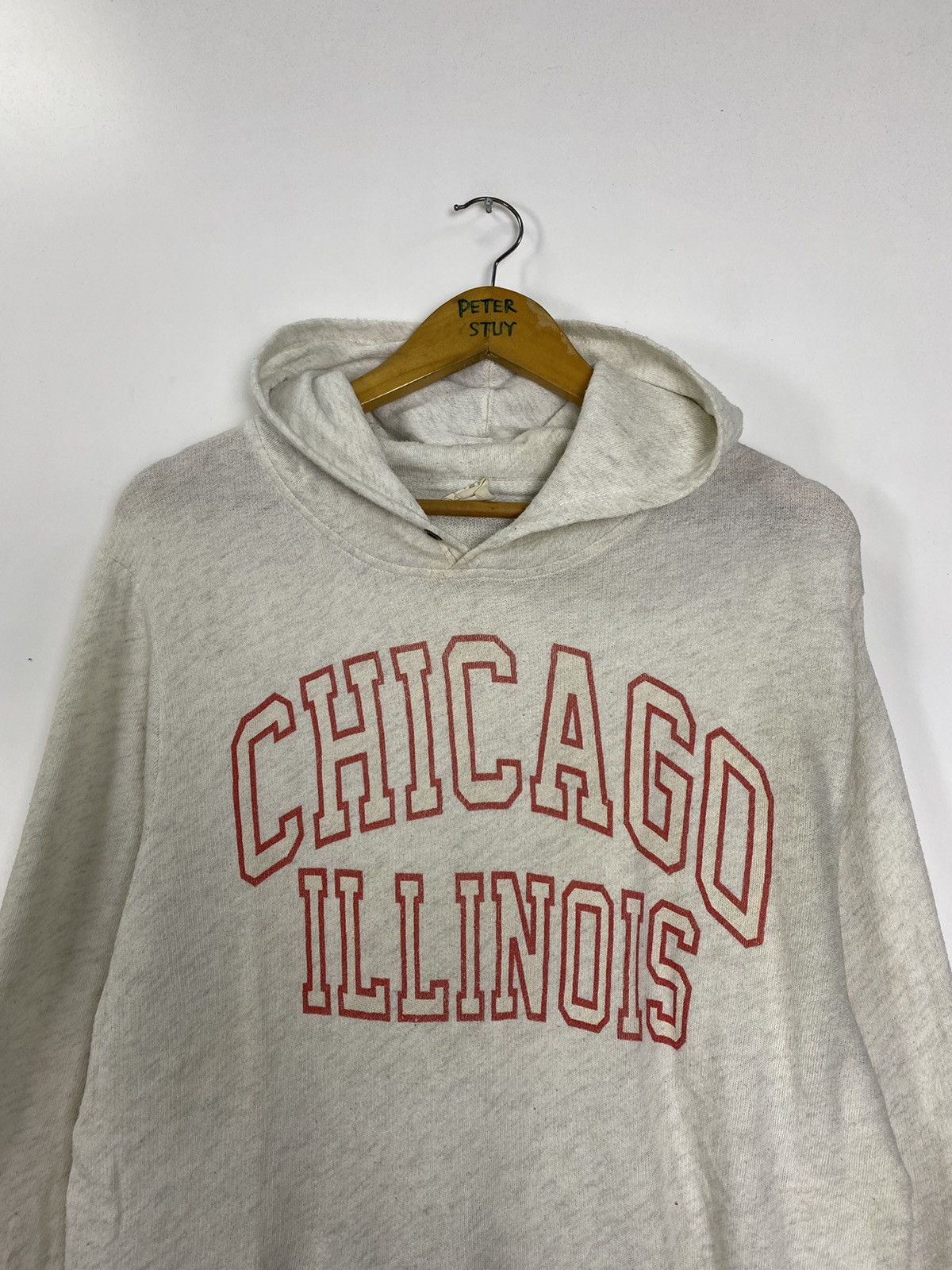 Vintage Vintage Chicago Illinois hoodies Size US L / EU 52-54 / 3 - 6 Thumbnail
