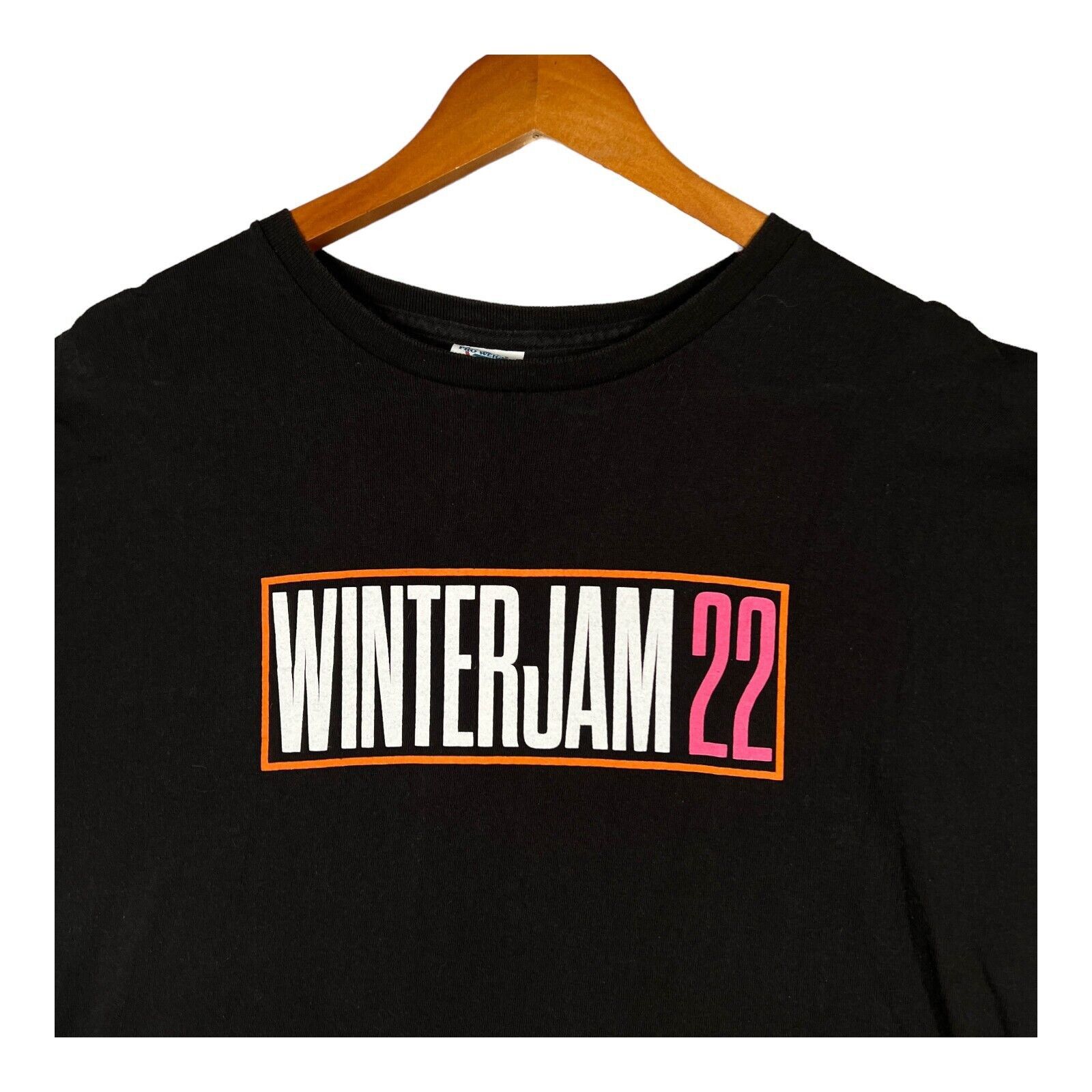 Delta Delta Black Winter Jam 22 Festival Music Concert L/S T-Shirt Size US XL / EU 56 / 4 - 3 Thumbnail