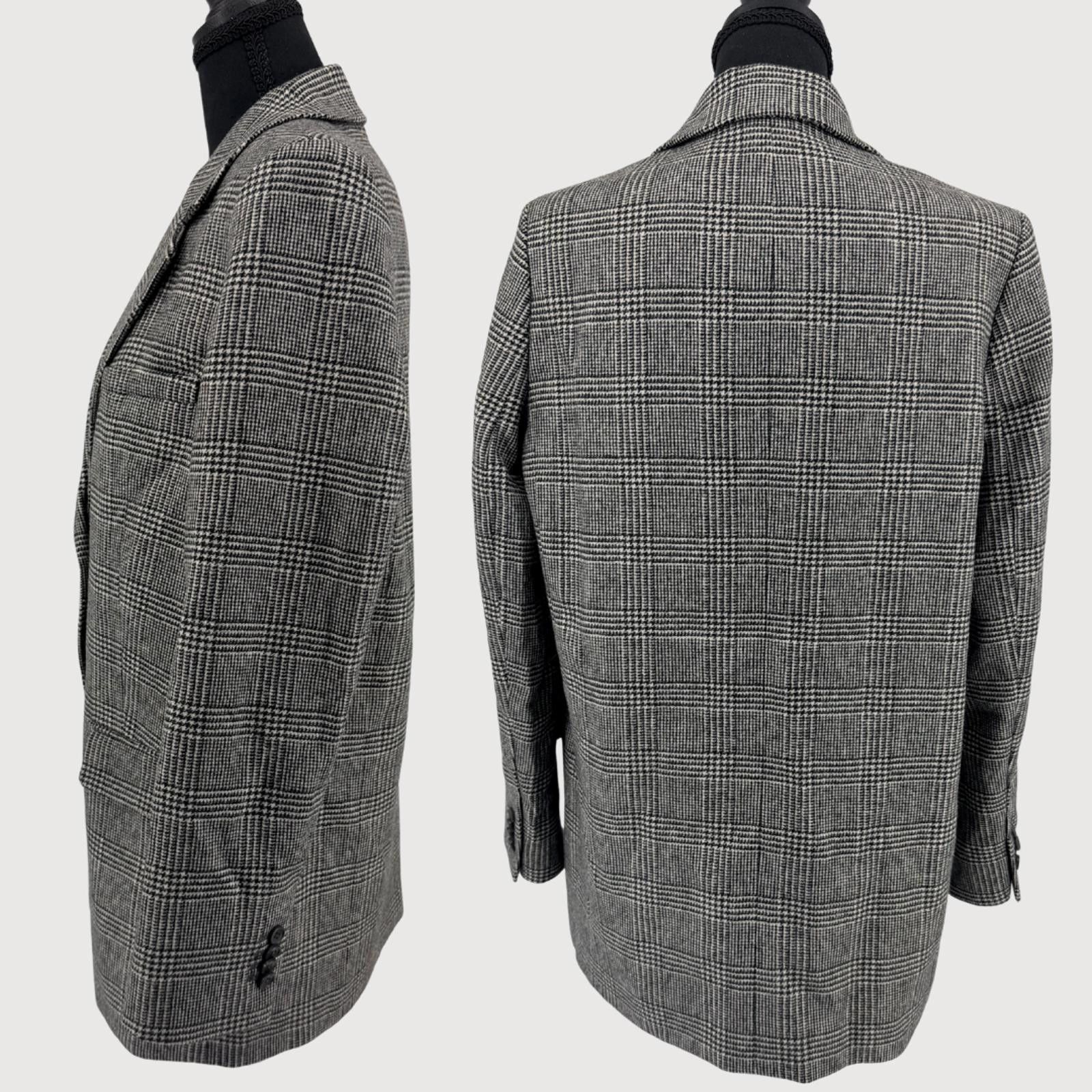 Everlane Everlane Houndstooth Blazer 8 Quiet Luxury Size M / US 6-8 / IT 42-44 - 4 Thumbnail