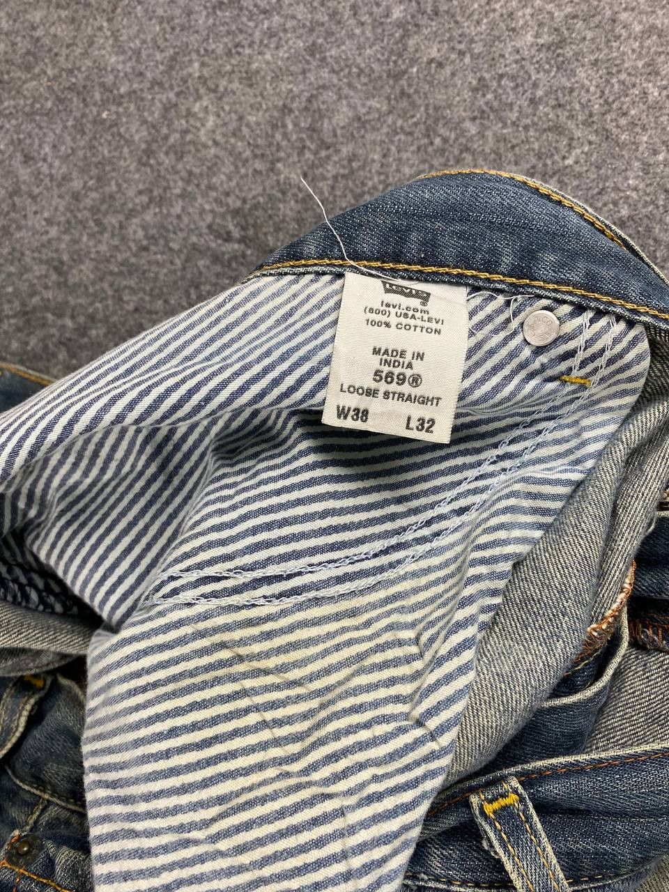 Levi's vintage levis 584 loose straight baggy denim nice design Size US 42 / EU 58 - 14 Thumbnail