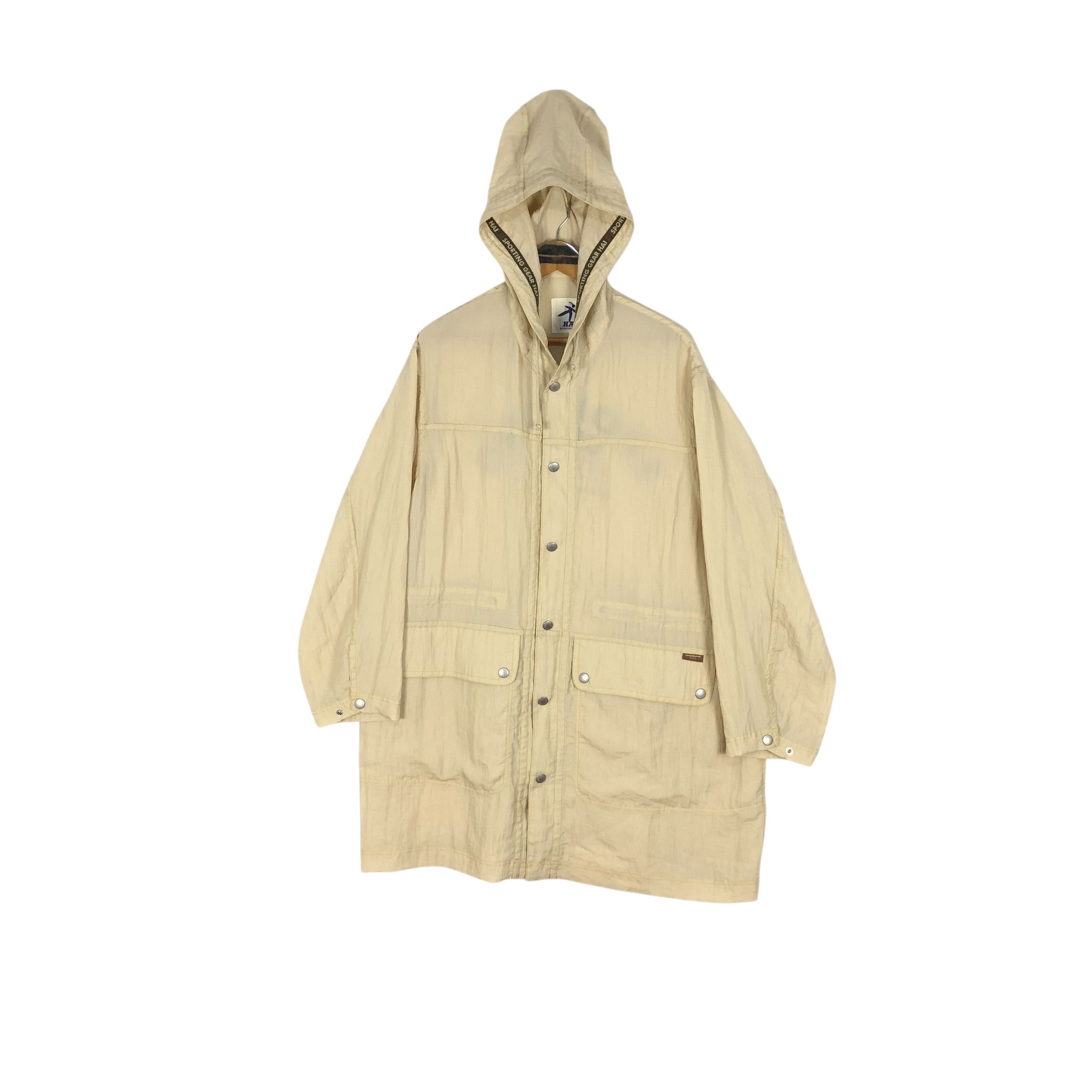 Issey Miyake Vintage Hai Sporting Gear Issey Miyake Hoodie Light Jacket Size US M / EU 48-50 / 2 - 3 Thumbnail