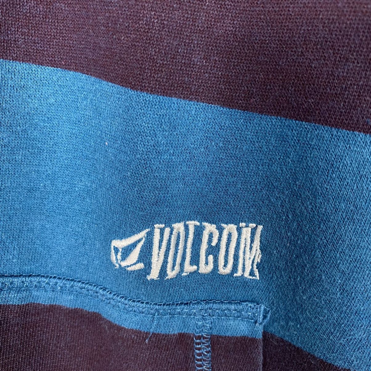 Japanese Brand Striped Zipper Jacket Volcom Biker Punk Style Size US XL / EU 56 / 4 - 18 Thumbnail