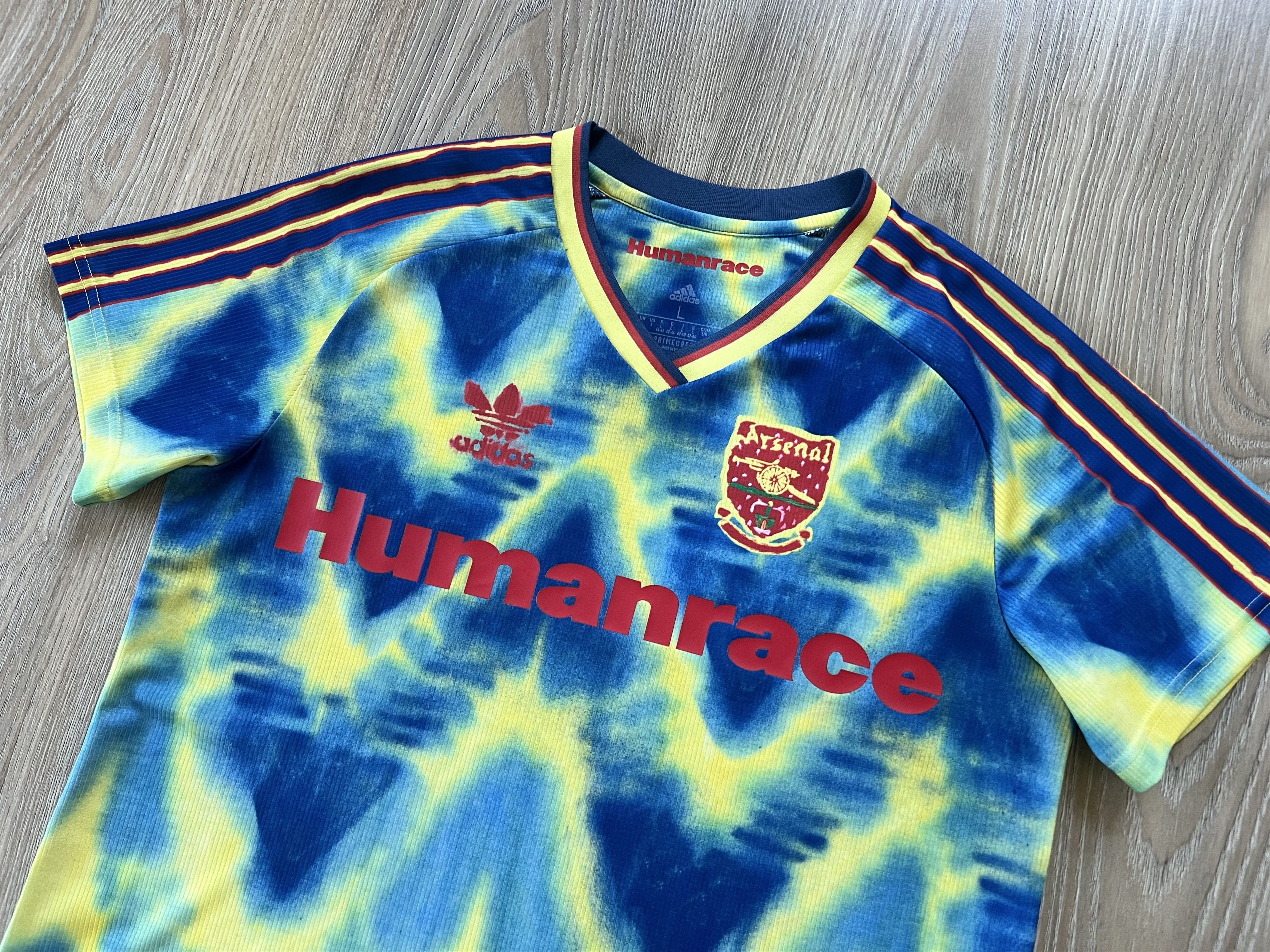 Adidas Limited Edition Adidas FC Arsenal HumanRace Football Jersey Size US L / EU 52-54 / 3 - 4 Thumbnail