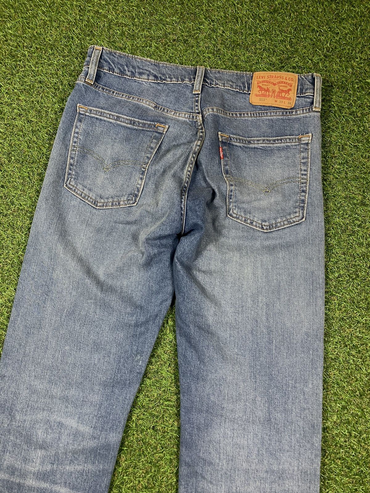 Levi's Vintage Levi’s 513 jeans denim streetwear faded size 33x34 Size US 33 - 7 Thumbnail