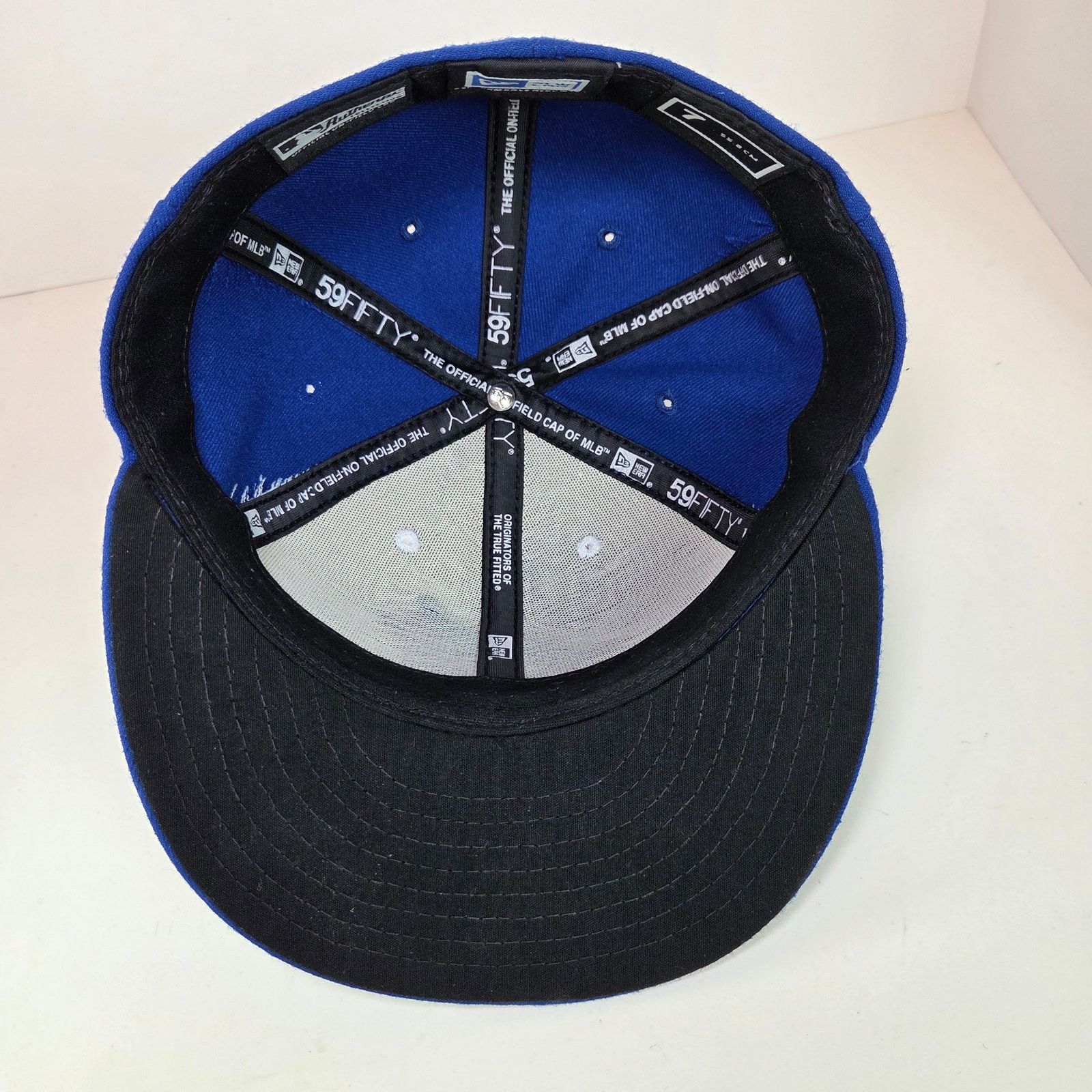New Era Toronto Blue Jays 59FIFTY Fitted Hat Size 7 New Era MLB Size ONE SIZE - 5 Thumbnail