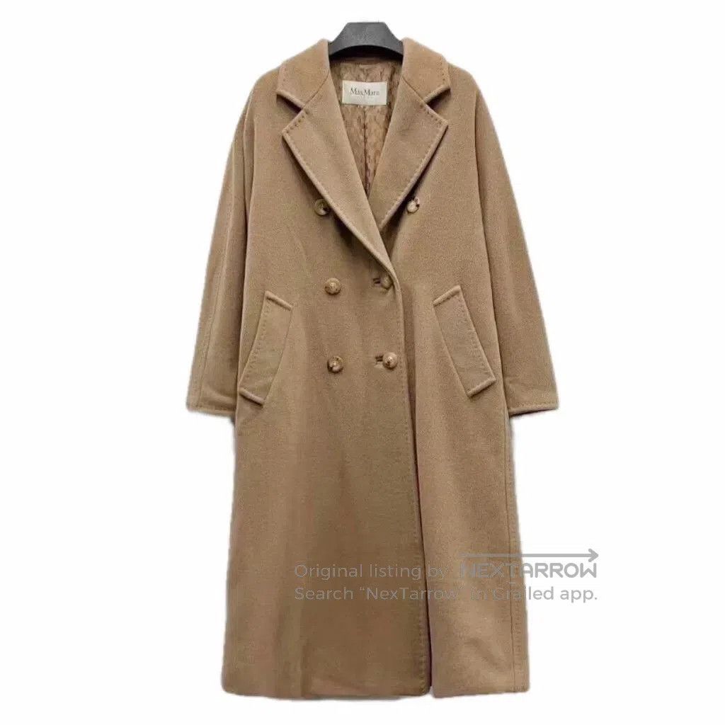 Other MaxMara 101801 Brown Wool Coat XXS. Size US XXS / EU 40 - 1 Thumbnail