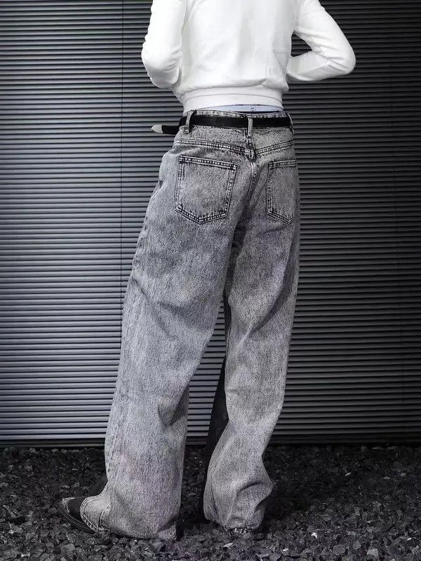 Japanese Brand VIBE vintage contrast patchwork baggy casual pants Size US 34 / EU 50 - 5 Thumbnail