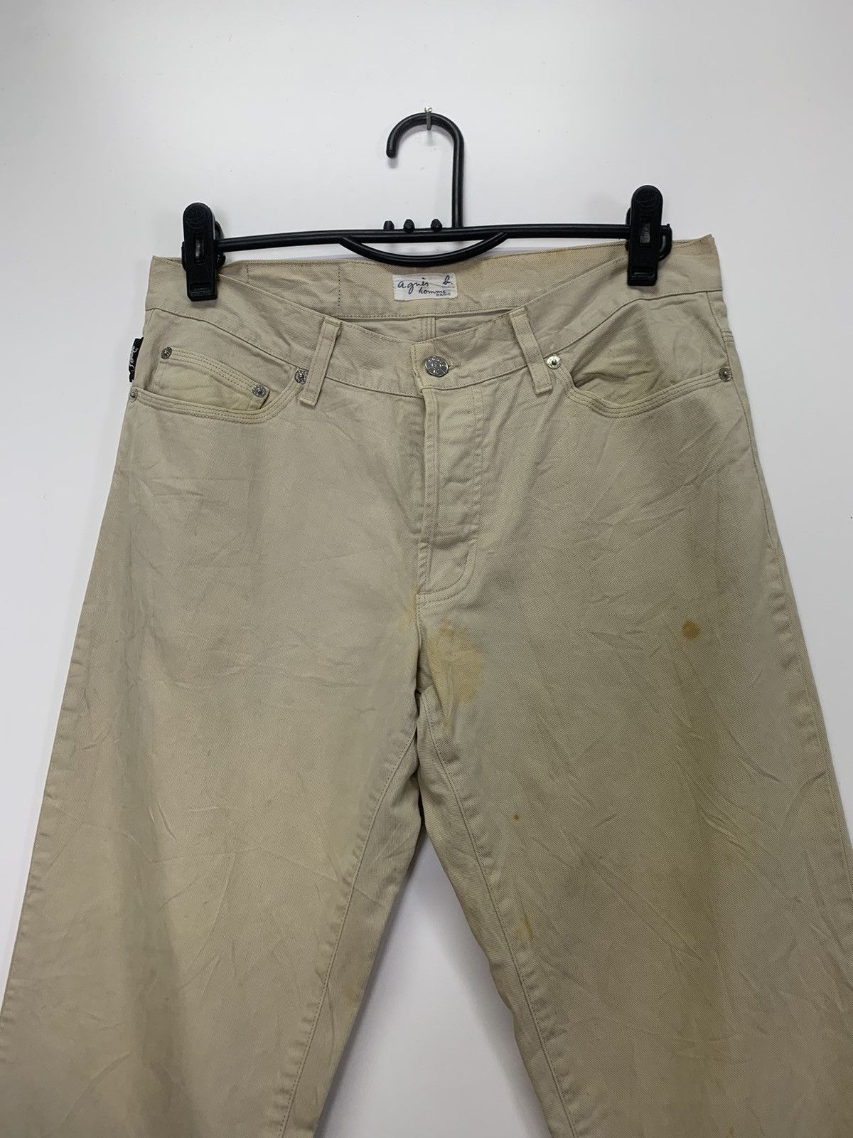 Vintage Vintage Agnes B. Homme casual pant Size US 30 / EU 46 - 2 Thumbnail