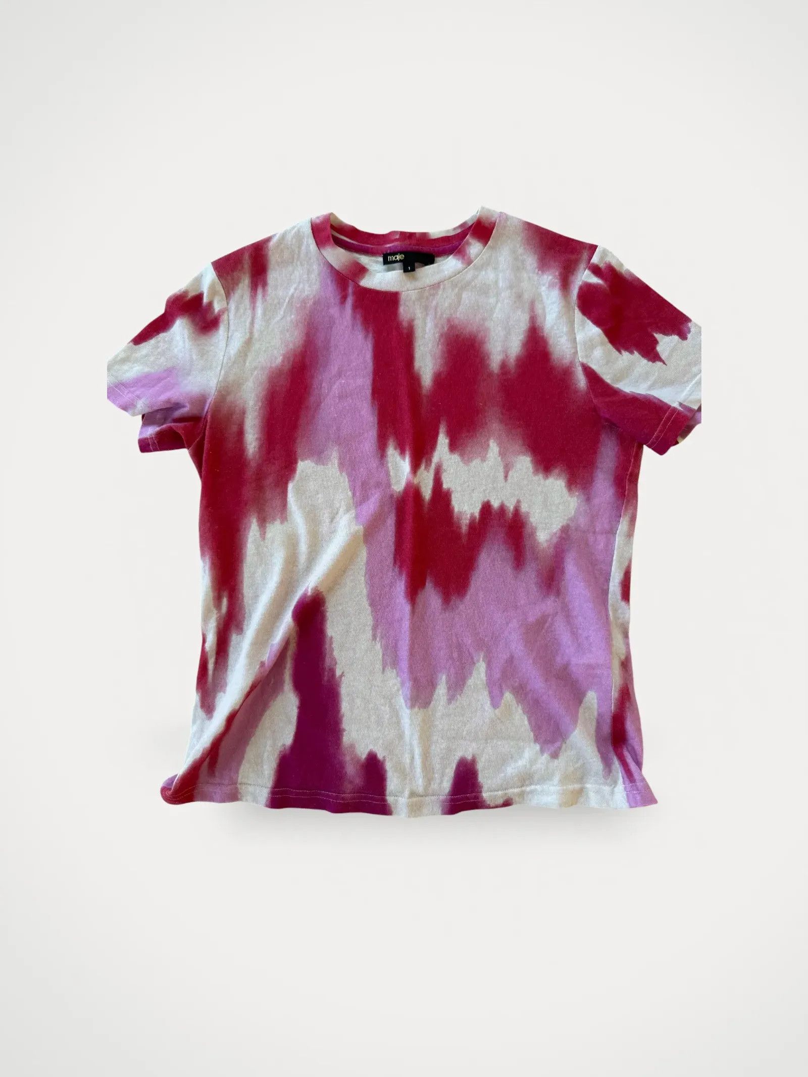 Maje Maje Short Sleeve T-shirt Size XS / US 0-2 / IT 36-38 - 1 Thumbnail