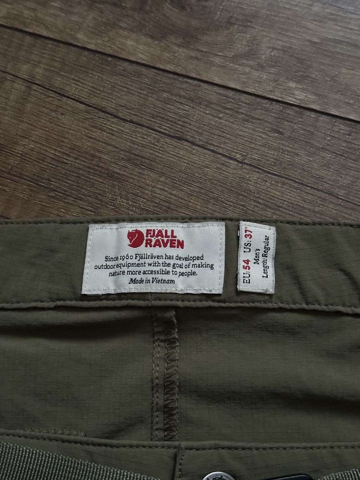 Fjallraven Fjallraven Cargo Pants Trousers Size US 36 / EU 52 - 11 Thumbnail