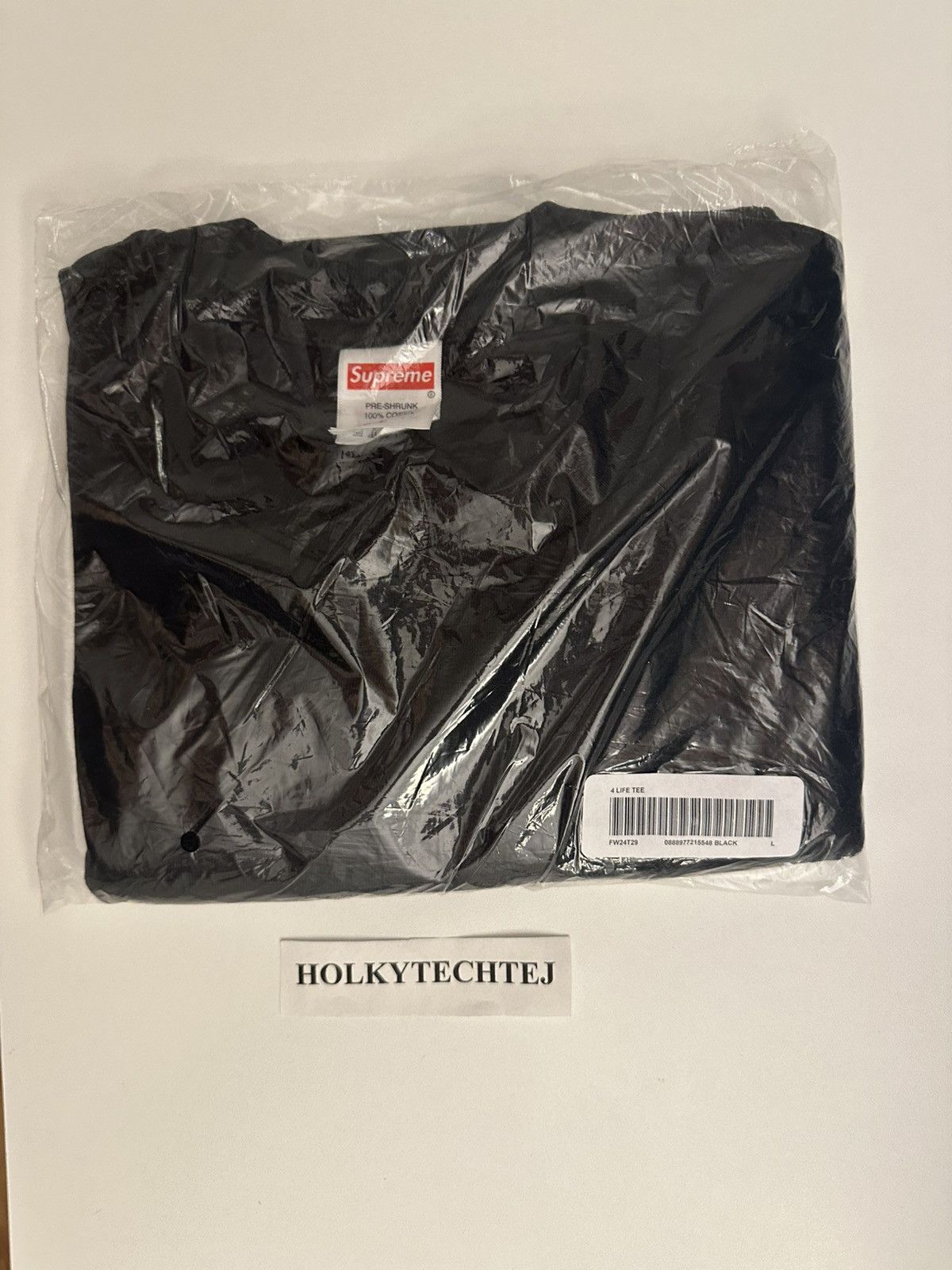 Supreme Supreme 4 Life Tee Size US L / EU 52-54 / 3 - 3 Thumbnail