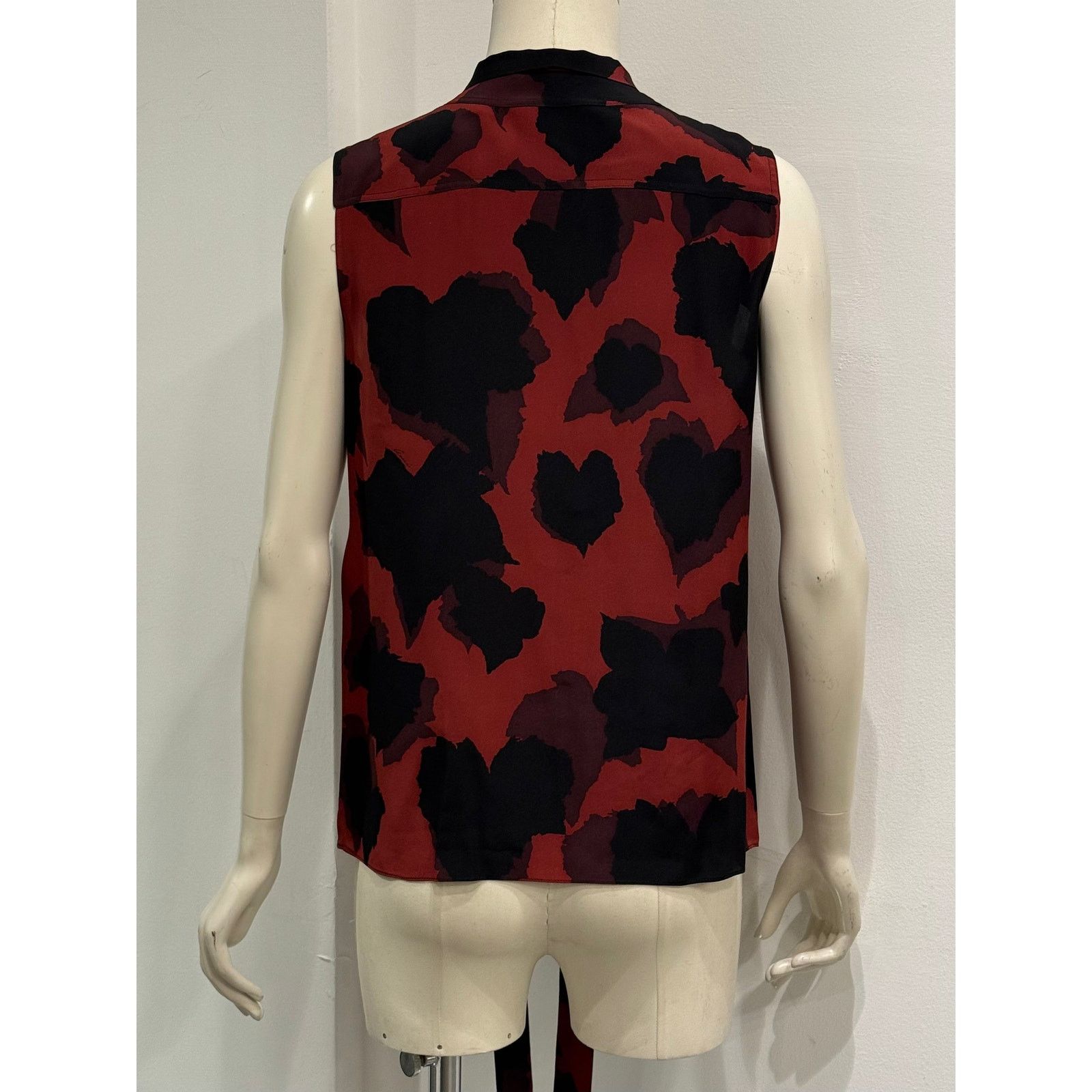 Gucci 2010s Gucci sleeveless bow-tie blouse Size S / US 4 / IT 40 - 3 Thumbnail