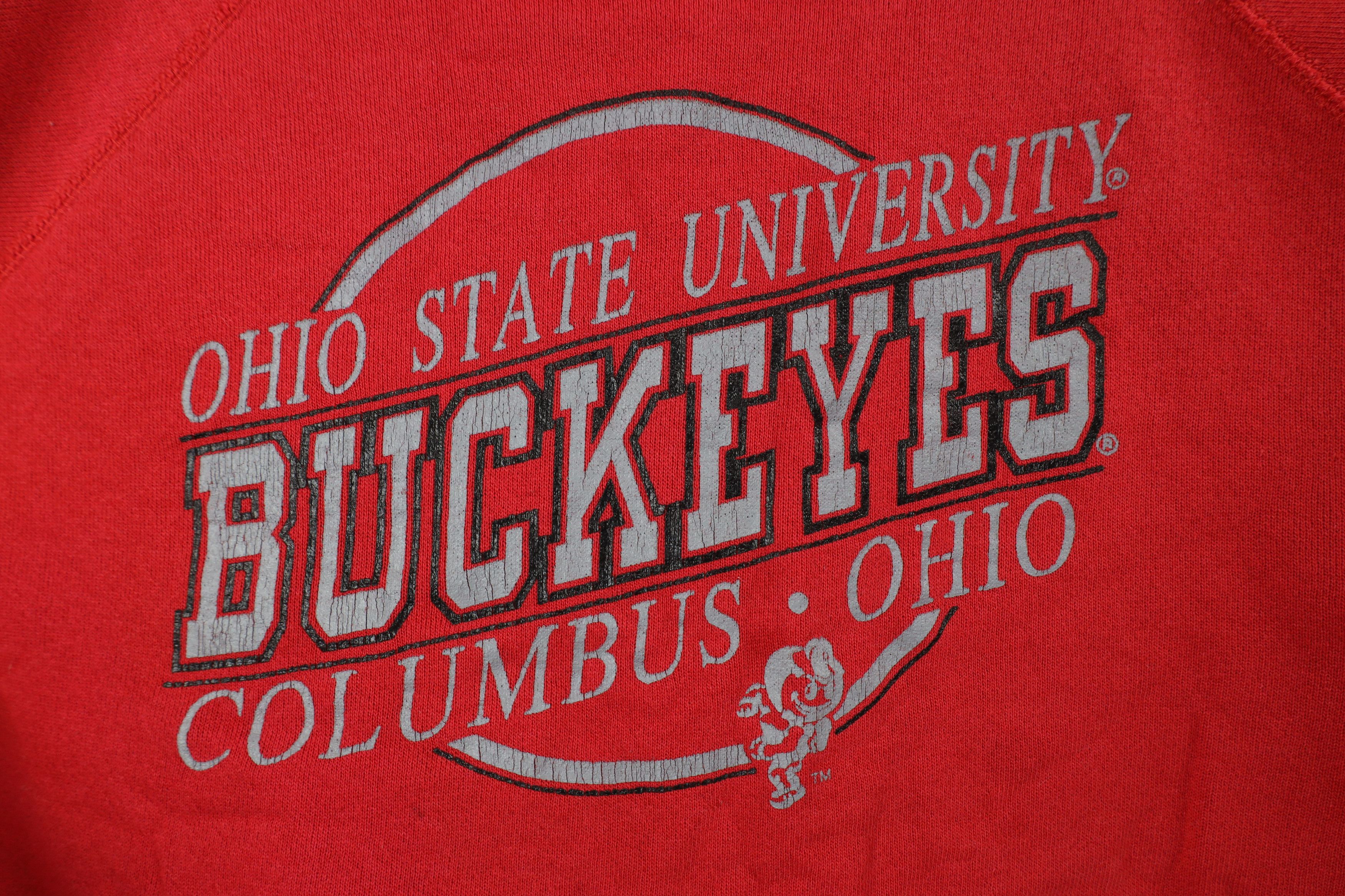 Vintage Vintage 90s Out Ohio State University Crewneck Sweatshirt Size US L / EU 52-54 / 3 - 4 Thumbnail