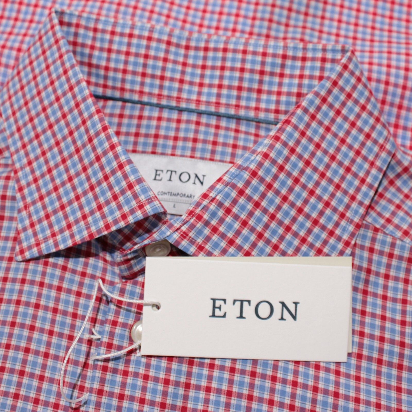 Eton Eton New with tags Shirt Size L US In Red Size US L / EU 52-54 / 3 - 1 Thumbnail