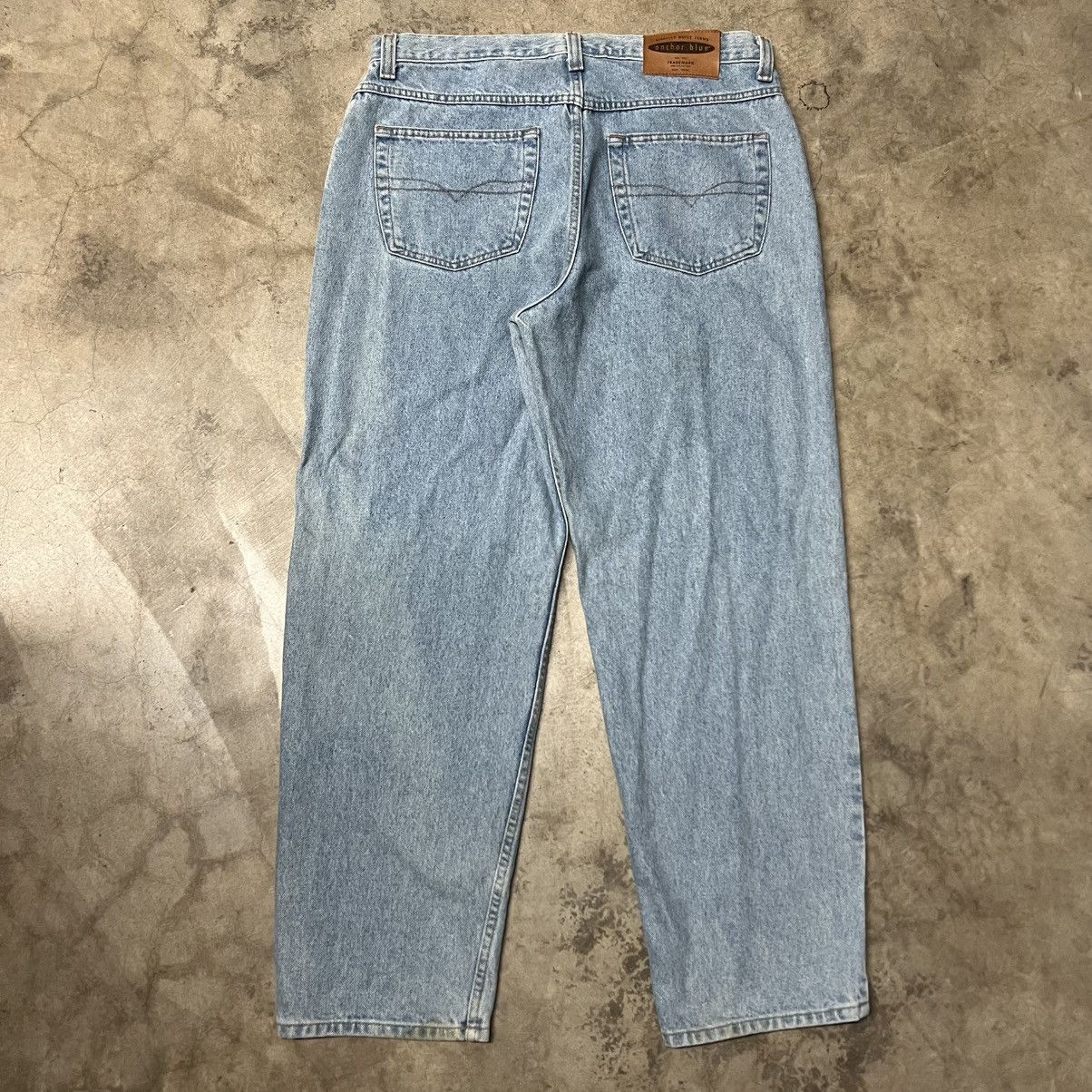 Anchor Blue × JNCO × Southpole Vintage 2000’s Anchor Blue BAGGY Denim Jeans Size US 36 / EU 52 - 1 Thumbnail