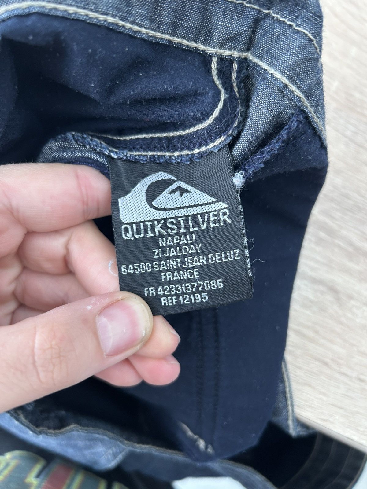 Quicksilver Quick Silver 90s Cargo denim Size US 36 / EU 52 - 6 Thumbnail