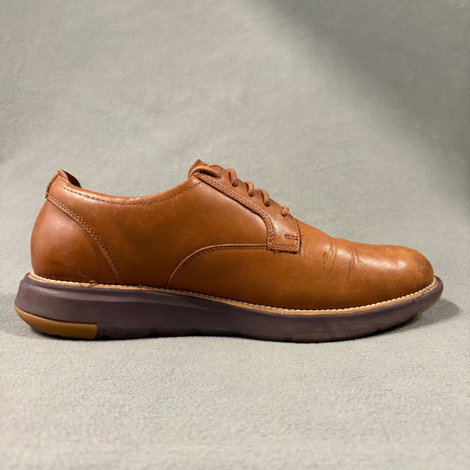 Cole Haan COLE HAAN Mens's Grand Atlantic Oxford in Brown Size 10.5 Size US 10.5 / EU 43-44 - 6 Thumbnail
