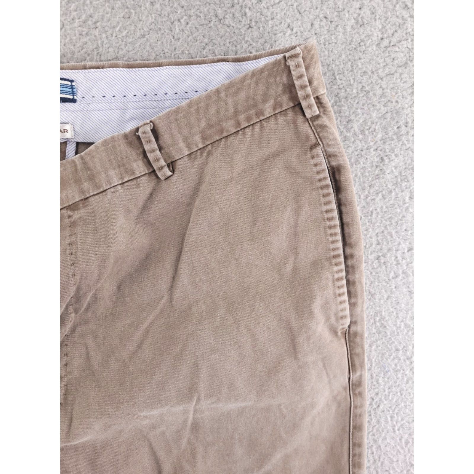 Peter Millar Peter Millar Pants Mens 36x29 Chino Brown Pima Cotton Straight Fit Size US 36 / EU 52 - 4 Thumbnail