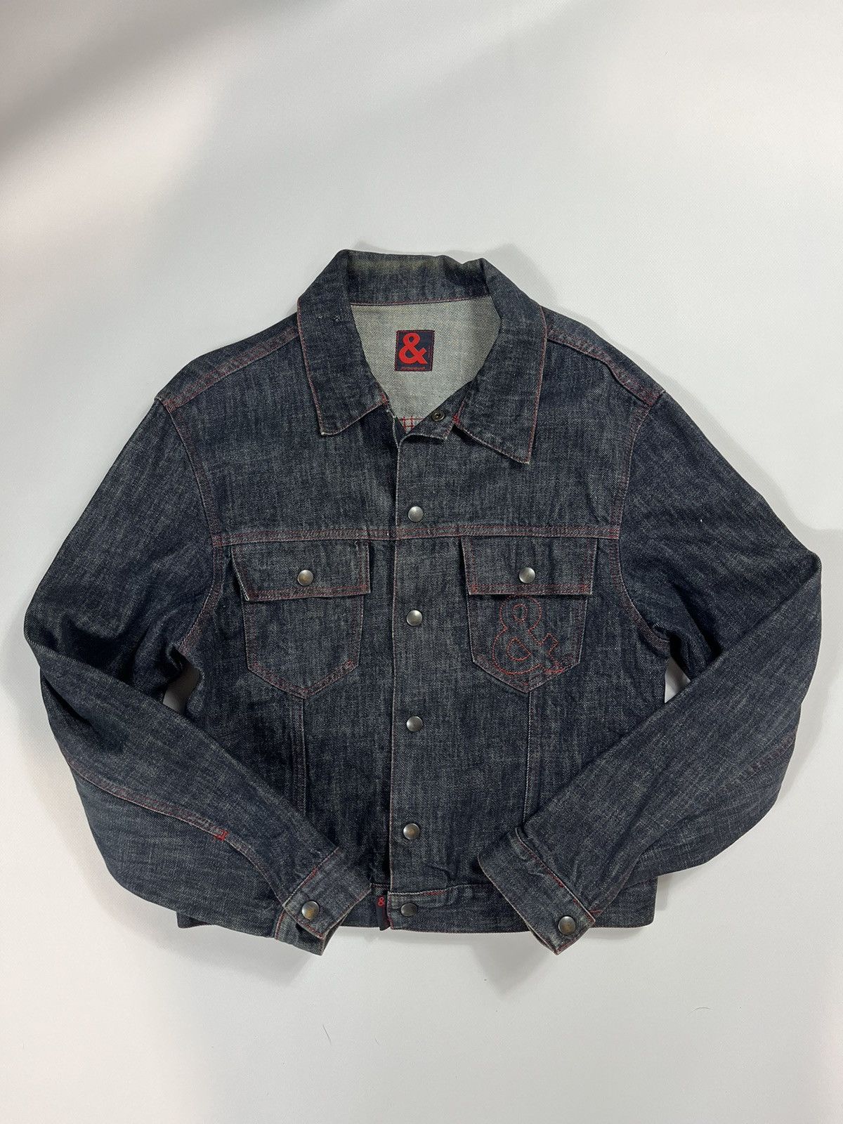 Dolce & Gabbana × Vintage Vintage Dolce Gabbana denim jacket raw made in Italy Size XL / US 12-14 / IT 48-50 - 3 Thumbnail