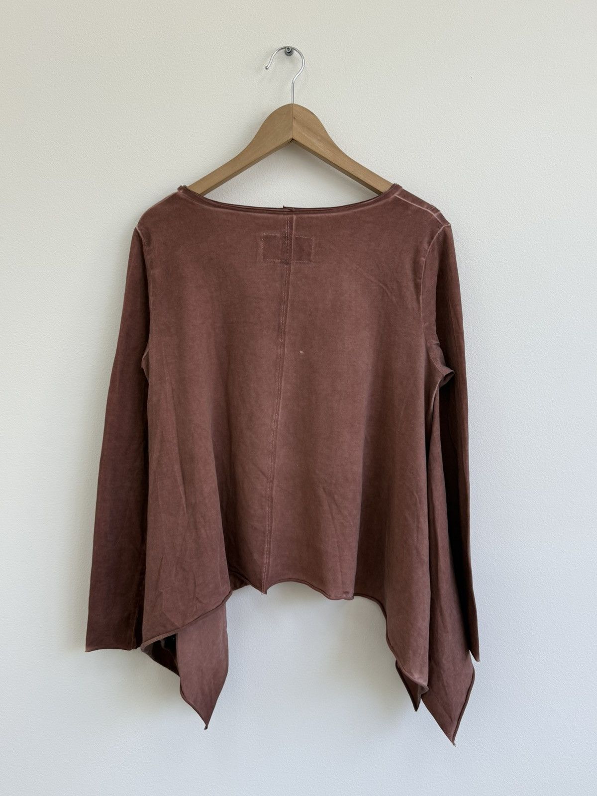 Rundholz Luukaa Asymetrical Long Sleeve Top Size 3 Rick Owens Style Size M / US 6-8 / IT 42-44 - 5 Thumbnail