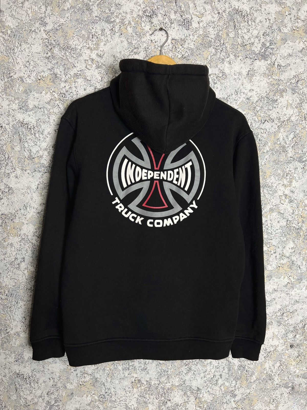 Vintage Y2K Independent Trucks Ride Skate Hoodie Size S