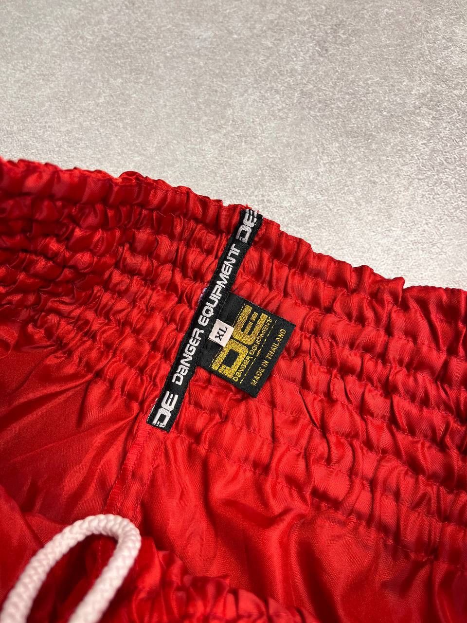 Japanese Brand × Vintage Vintage Danger Equipment Muay Tai Shorts Y2K XL Size US 36 / EU 52 - 5 Thumbnail