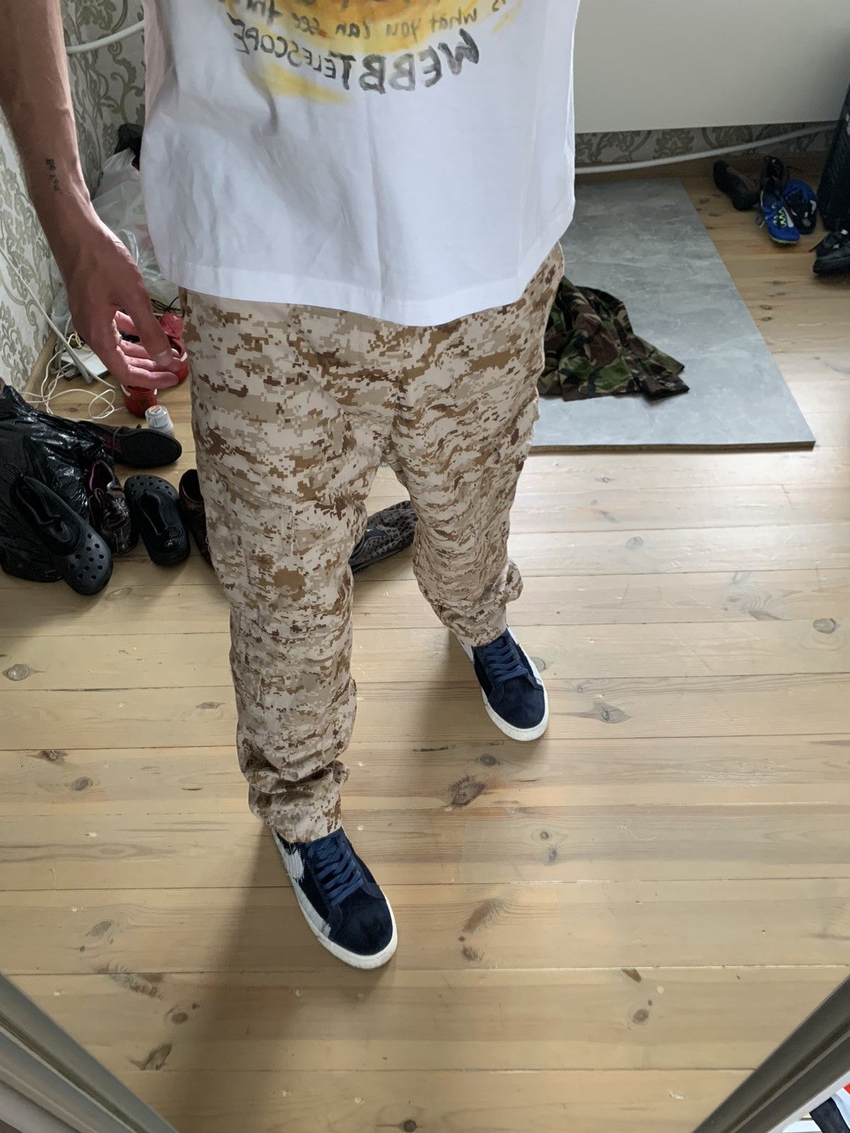 Vintage Vintage Desert Camo Cargo Pants Size US 34 / EU 50 - 2 Thumbnail