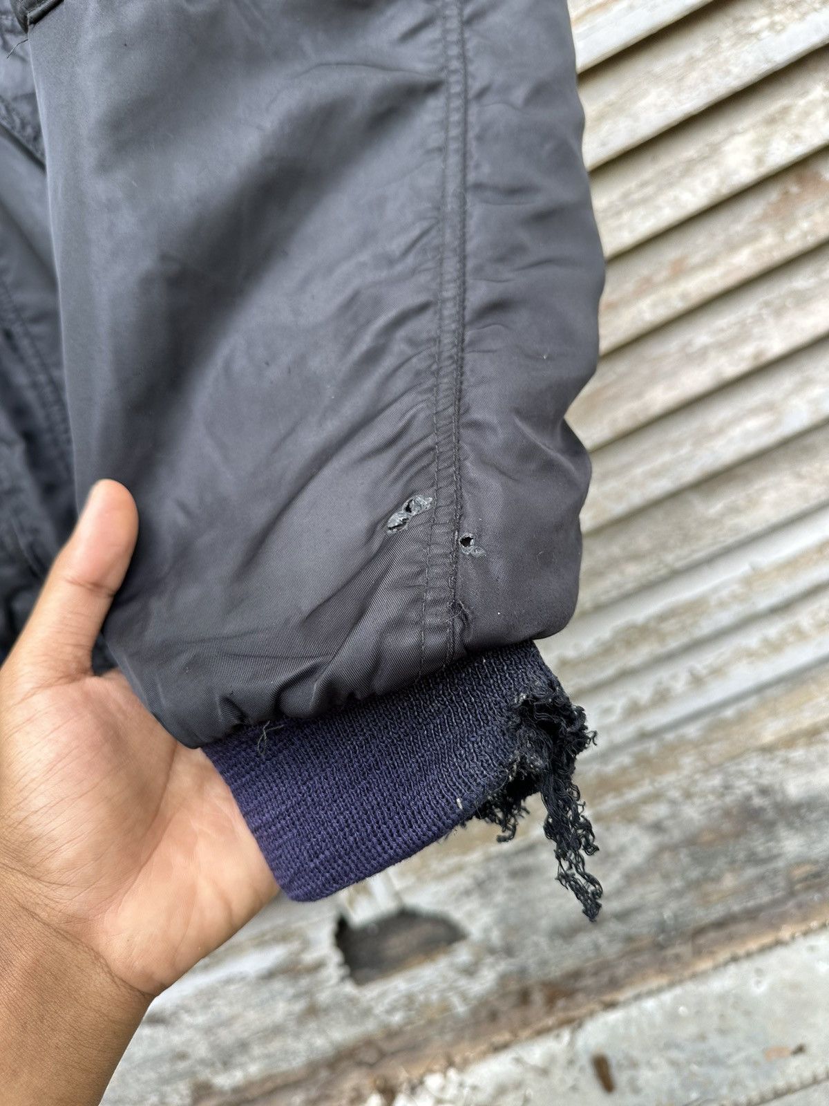Vintage 🪖Vintage THRASHED MV AIR FORCE OVERSIZED BOMBER JACKET Size US XXL / EU 58 / 5 - 12 Thumbnail