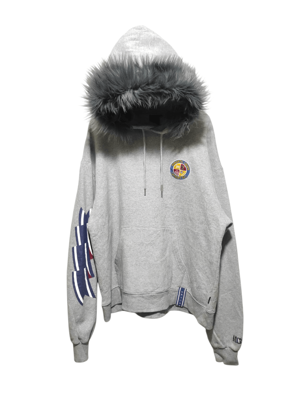 Japanese Brand Romantic Crown fur hoodie ifsix LGB vkei style Size US XL / EU 56 / 4 - 1 Thumbnail