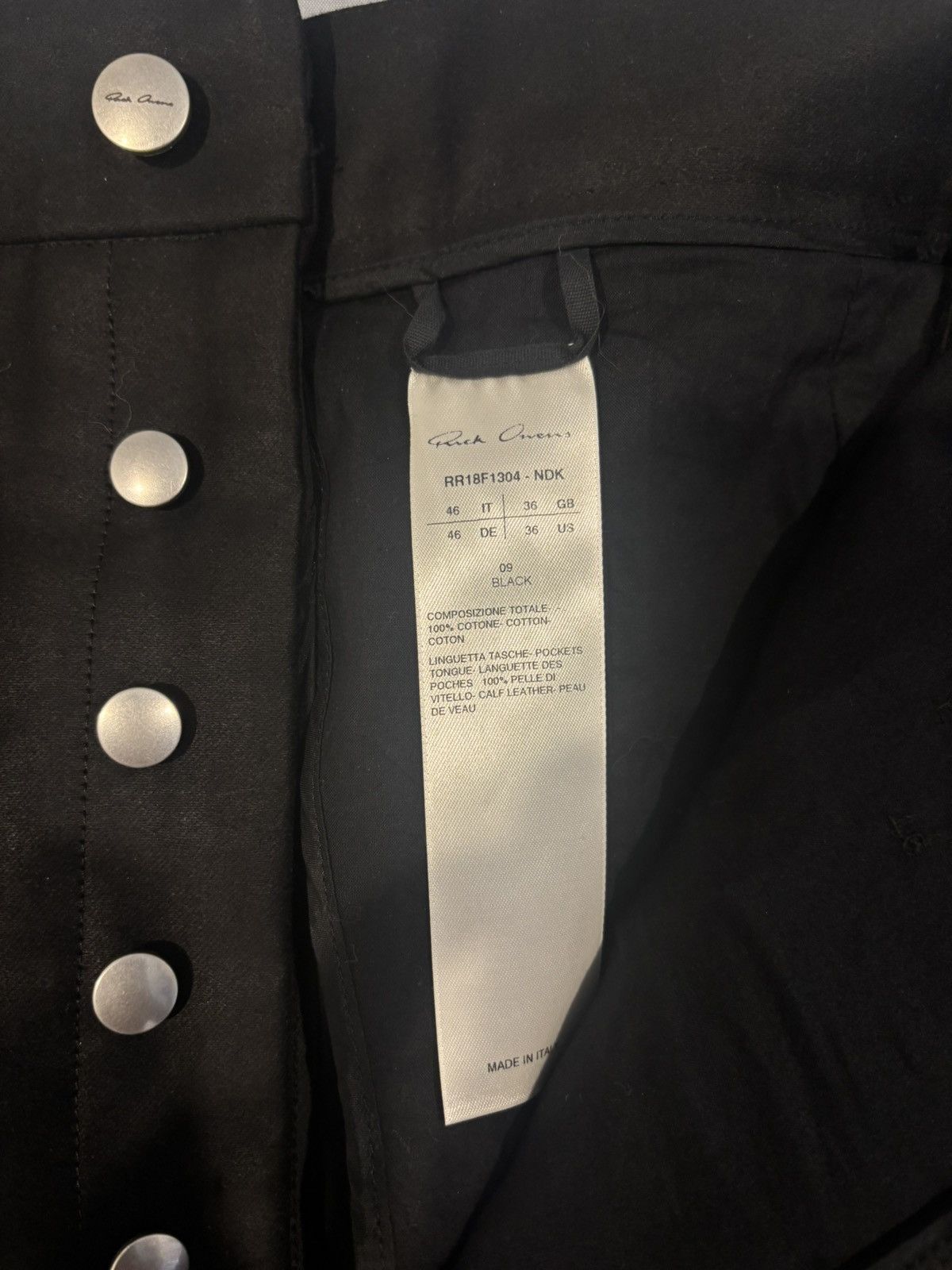 Rick Owens Rick Owens CARGO PANT Size US 29 - 4 Thumbnail