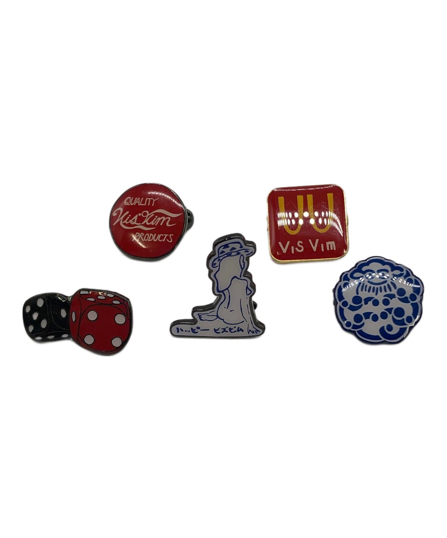 visvim pin badge set ピンバッジ　ビズビム Visvim VISVIM PIN BADGE SET - ULTRA RARE | Grailed