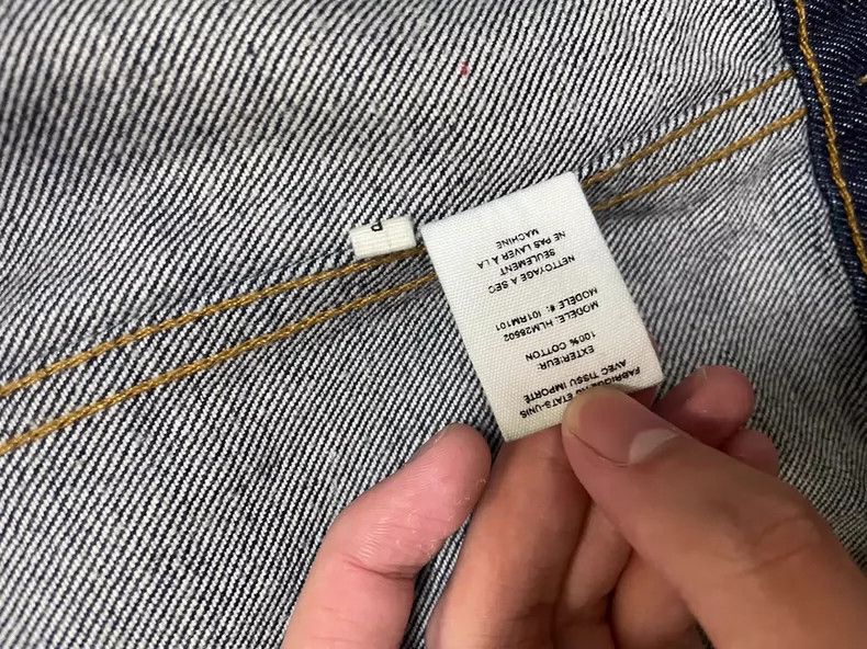 Helmut Lang HELMUT LANG sizeP Striped denim jacket Size US S / EU 44-46 / 1 - 7 Thumbnail