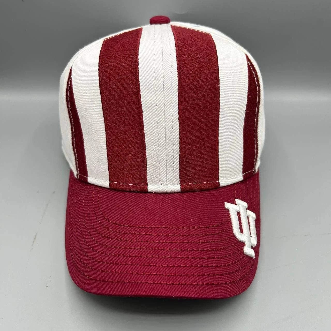 The Game Indiana Hoosiers NCAA Hat Men Red White Snap Back Cotton Size ONE SIZE - 1 Thumbnail