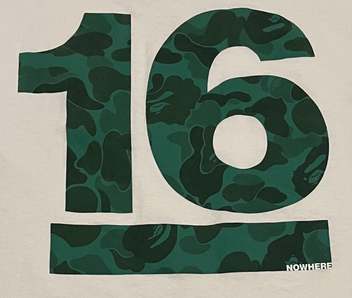 Bape Bape camo anniversary tee shirt Size US M / EU 48-50 / 2 - 3 Thumbnail