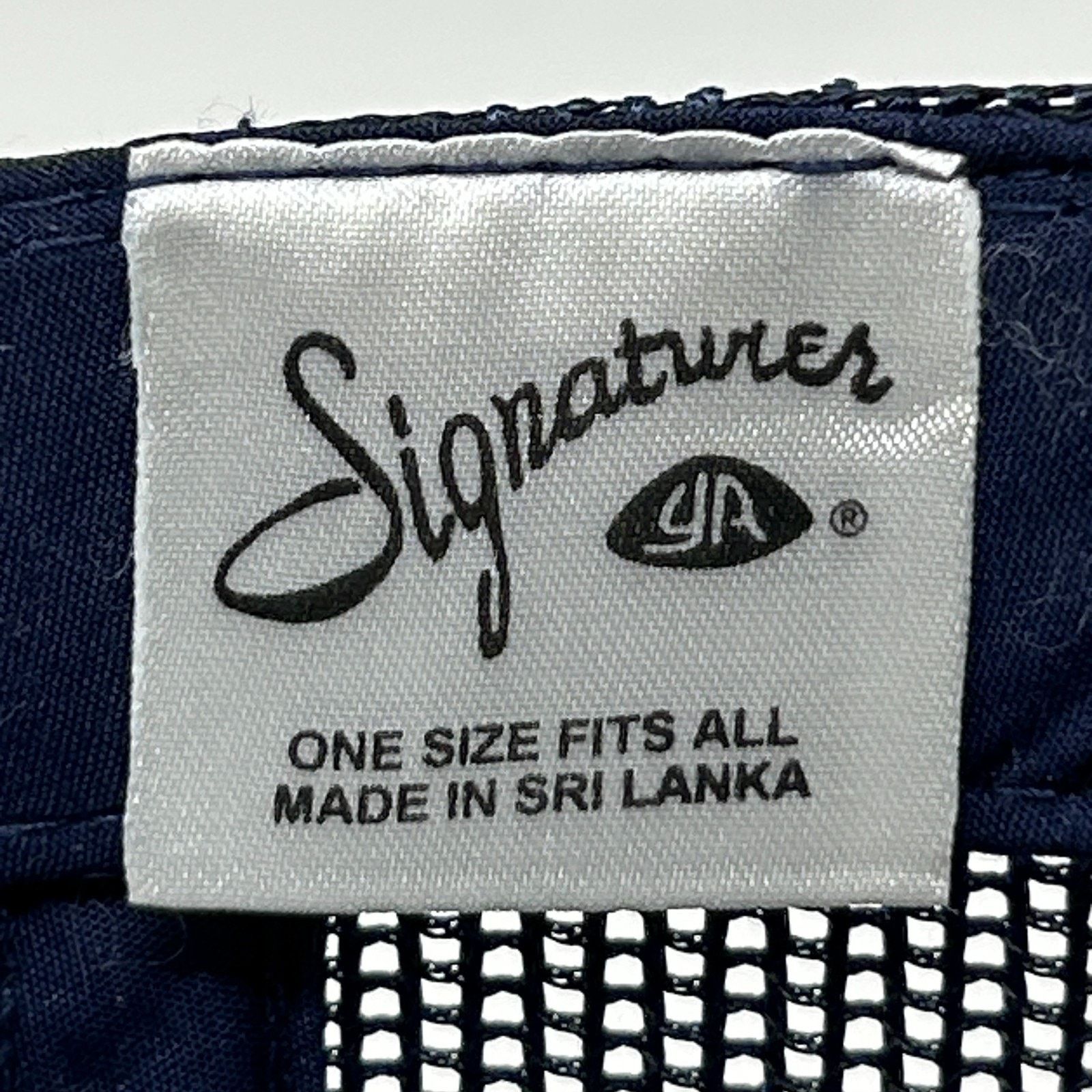 Vintage Vintage 90s Cool Great Awesome Dad Trucker Hat Cap Blue Size ONE SIZE - 9 Thumbnail