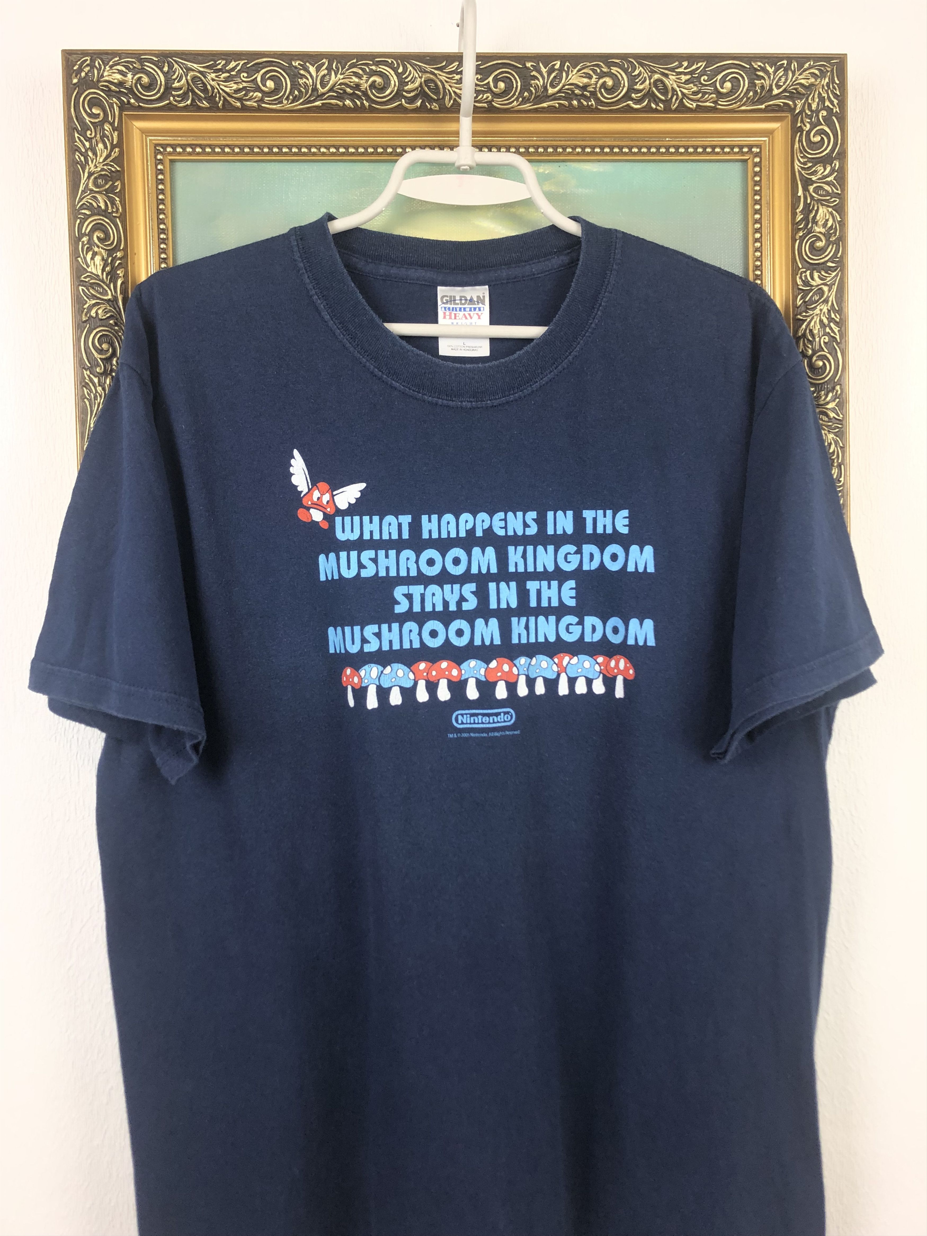 Vintage Vintage 2005 Mario Shirt Nintendo Mushroom Rare Tee Size US L / EU 52-54 / 3 - 2 Thumbnail