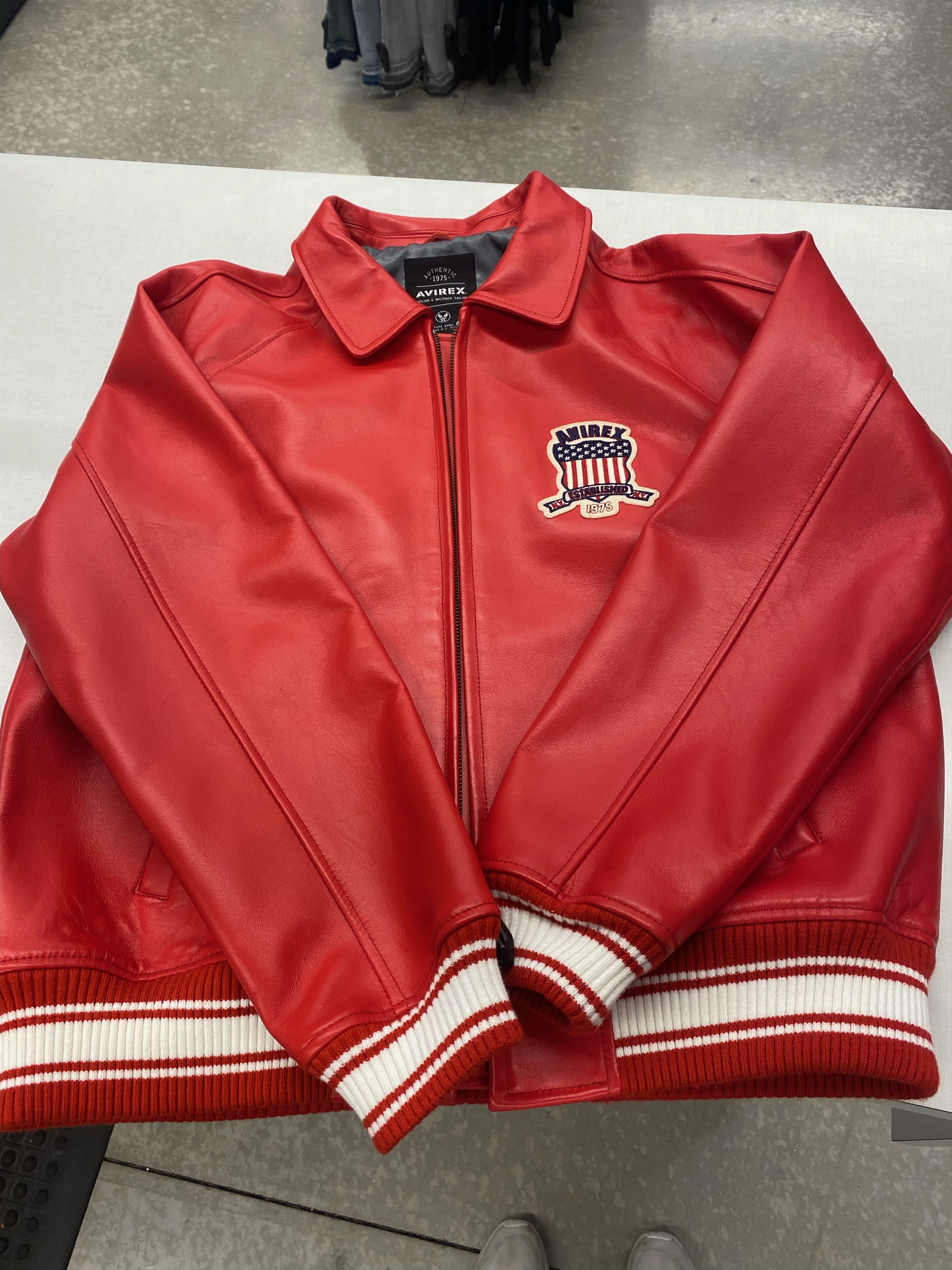 Avirex Icon Leather Jacket Size US L / EU 52-54 / 3 - 10 Thumbnail