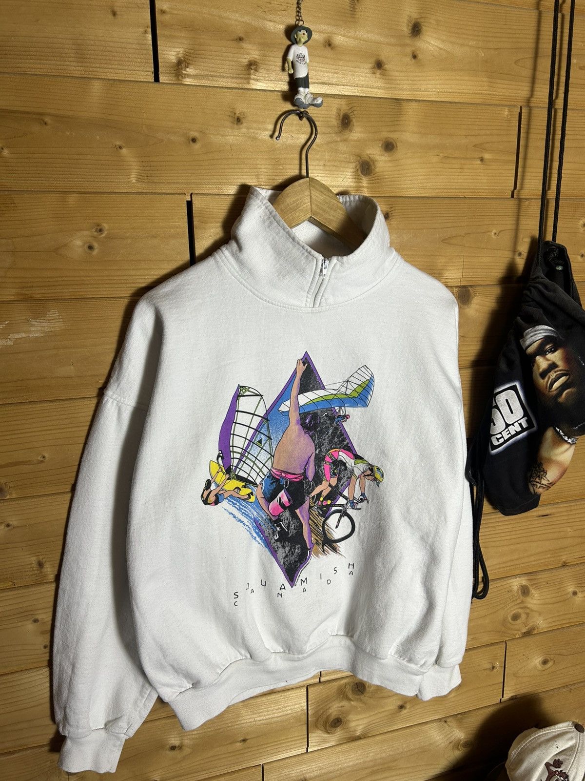 Vintage Vintage 1993 Squamish Canada Kustom screenworks Size US M / EU 48-50 / 2 - 1 Thumbnail