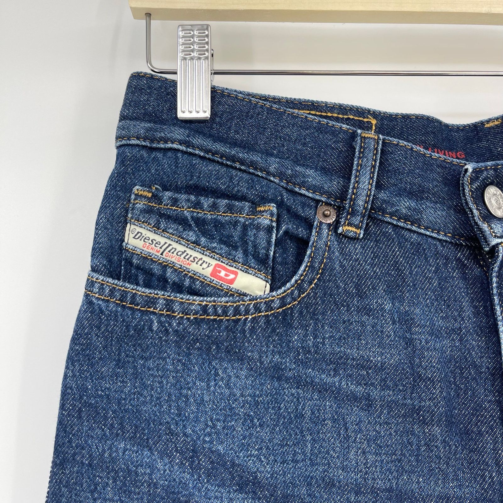 Diesel Diesel | NWT Indigo Y2K Boyfriend Jeans 2016 D-Air 24 Size 24" / US 00 / IT 34 - 7 Thumbnail