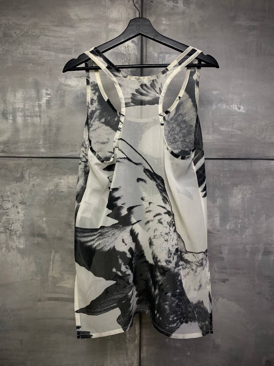 Ann Demeulemeester Silk birds tank top M Size XS / US 0-2 / IT 36-38 - 2 Thumbnail