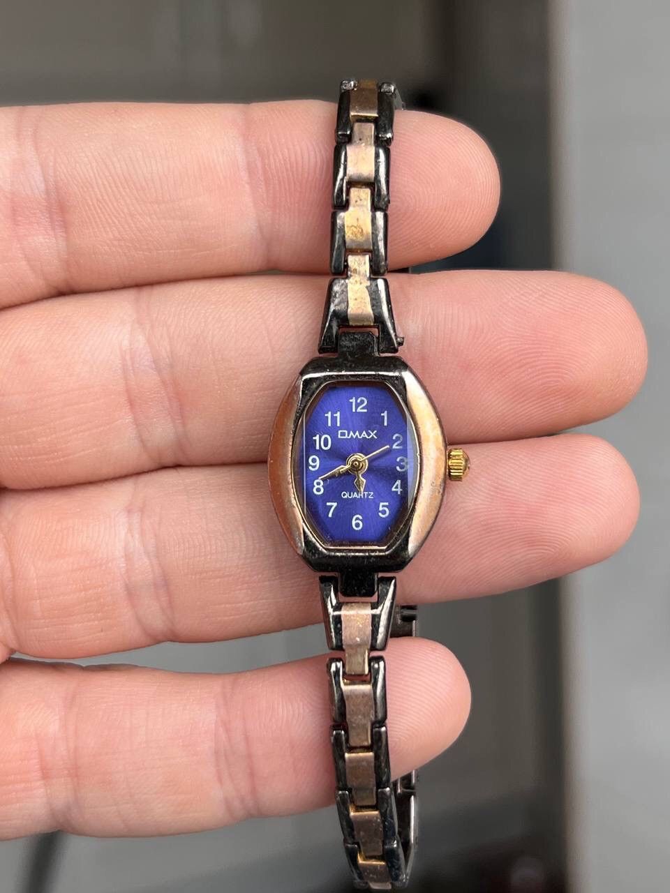 Japanese Brand × Vintage Vintage Japanese style futuristic Watch Omax Blue Japan 00s Size ONE SIZE - 1 Thumbnail