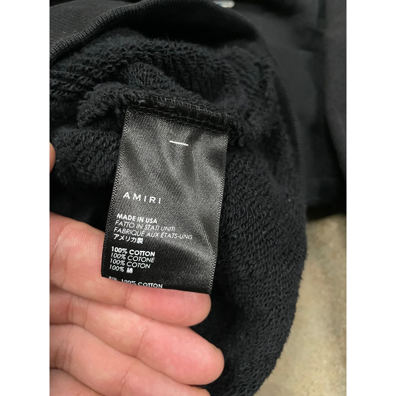 Amiri Amiri Floral Sweatsuit Black XS (Fits Medium) Used Size US XS / EU 42 / 0 - 3 Thumbnail