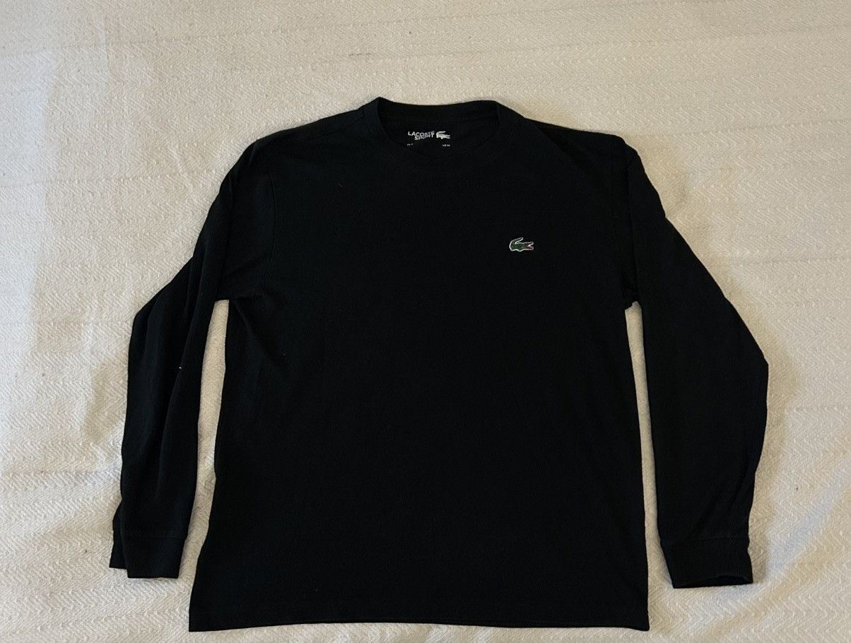 Lacoste Lacoste Langarmshirt – Schwarz – Größe M Size US M / EU 48-50 / 2 - 2 Thumbnail