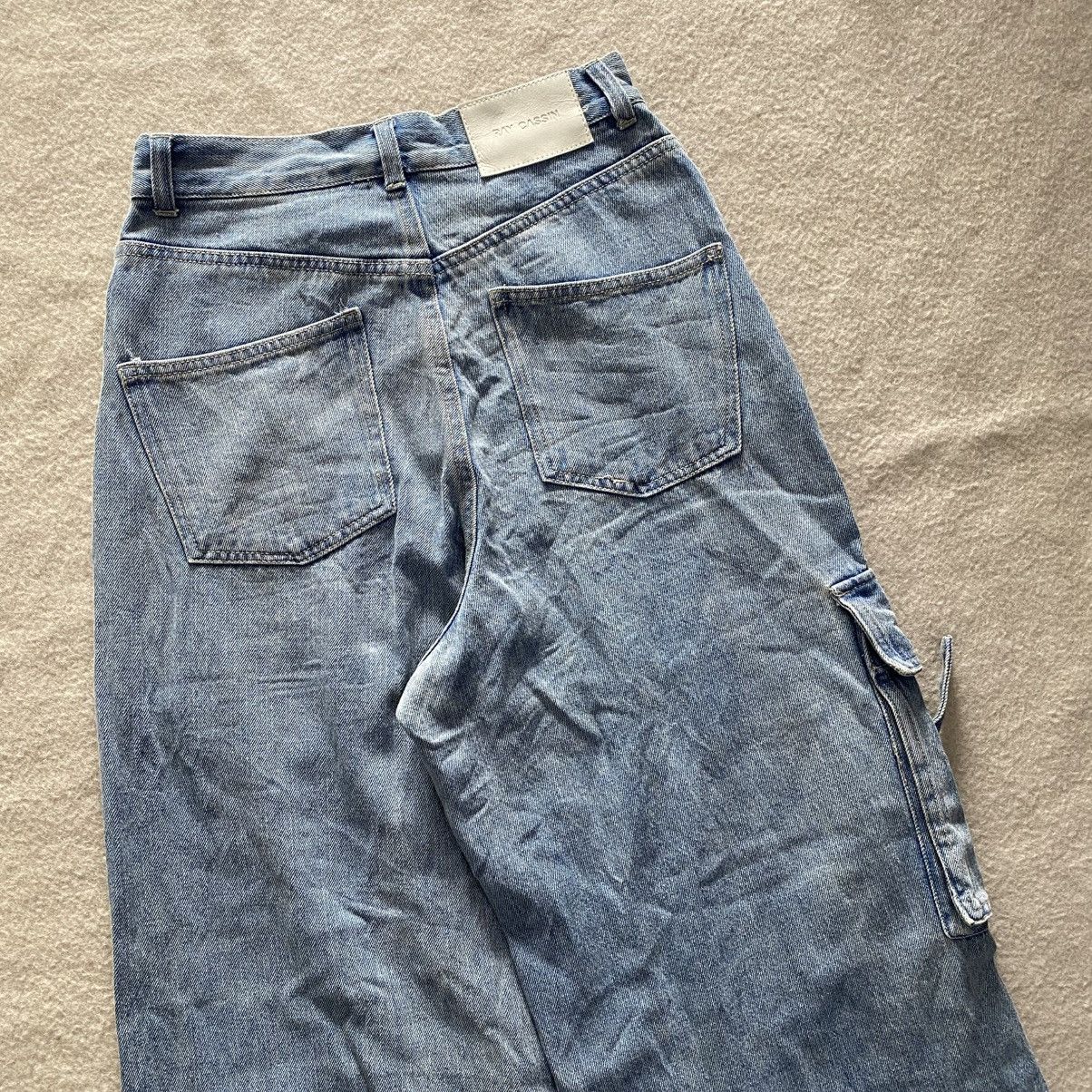 Hysteric Glamour × If Six Was Nine × Le Grande Bleu (L.G.B.) Ray Cassin Baggy Wide Jeans w26 Size 26" / US 2 / IT 38 - 10 Thumbnail