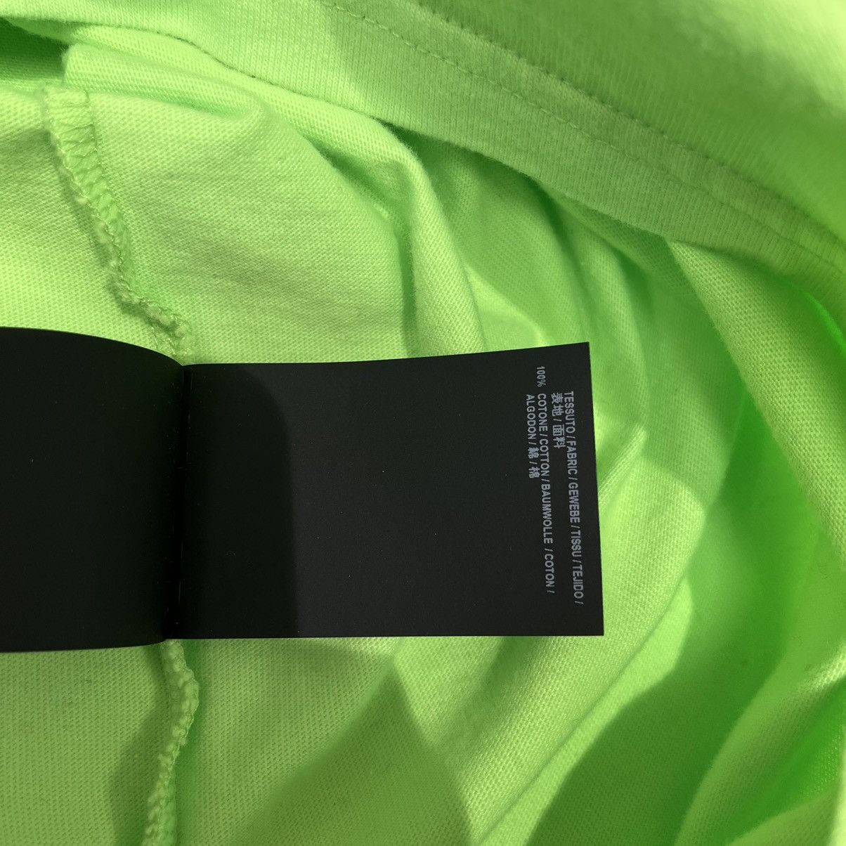 Balenciaga Balenciaga Ego Tee Lime Size US XL / EU 56 / 4 - 7 Thumbnail