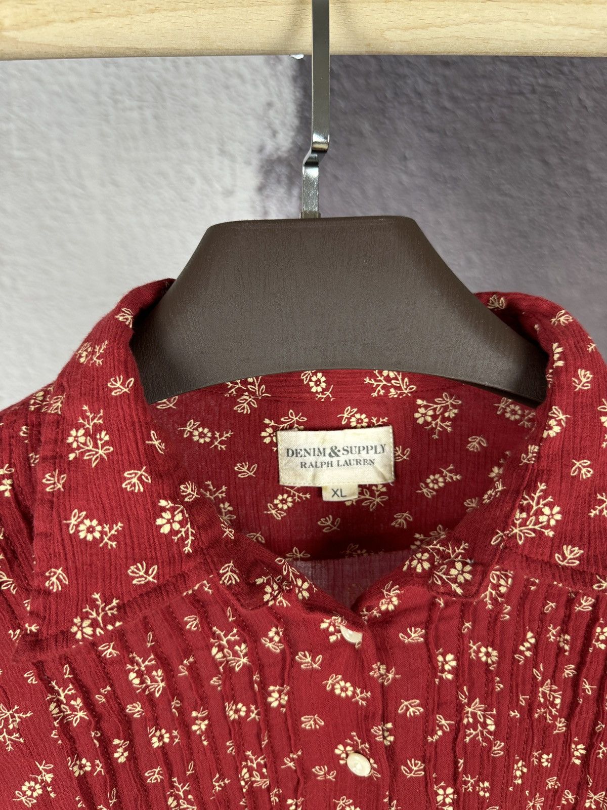 Denim & Supply Ralph Lauren Denim & Supply Ralph Lauren leaf floral pattern mini dress Size XL / US 12-14 / IT 48-50 - 5 Thumbnail